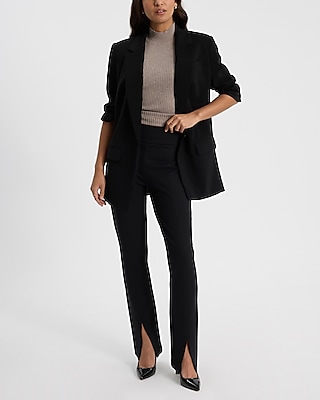 High Waisted Split Hem Leggings