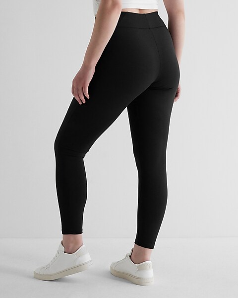 Super High Waisted Seamed Active Leggings
