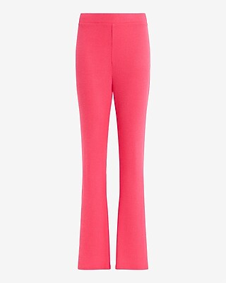 High Waisted Cozy Ribbed Pull On Flare Pant - image 4
