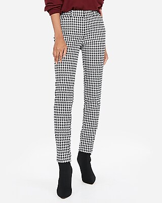 houndstooth skinny pants