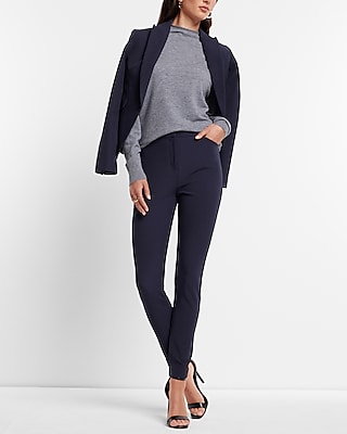 Editor Studio Stretch Twill High Waisted Skinny Pant