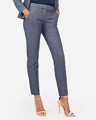 mid rise skinny columnist pant