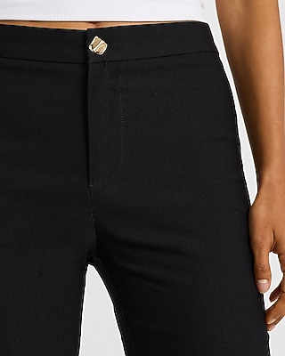 Stretch Mid Rise Capri Pant | Express