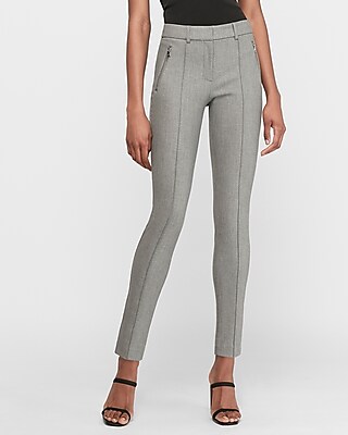 high waisted skinny dress pants