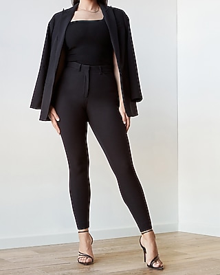 high waisted curvy dress pants Supersoft Twill Skinny Pant BodyType_PEAR