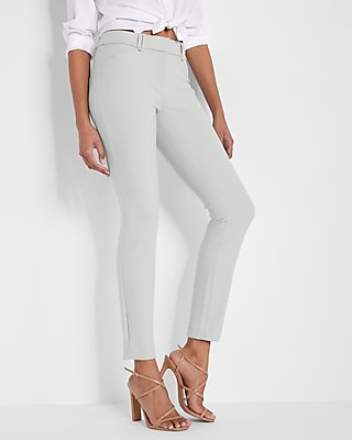 women's gray skinny pants