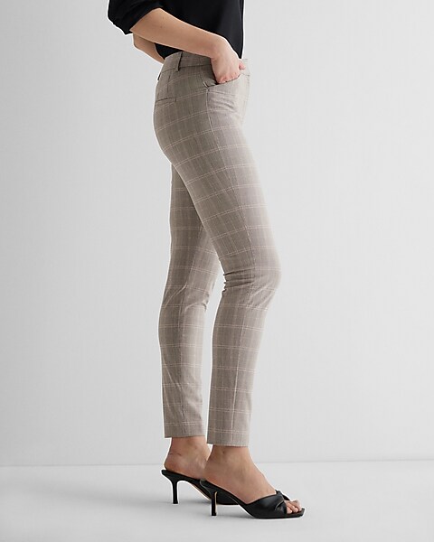 High Waisted Plaid Pant, Shop Now at Pseudio!