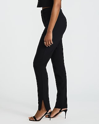 Editor Studio Stretch Twill Super High Waisted Skinny Pintuck Pant