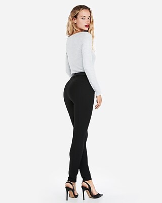 mid rise extreme stretch skinny pant