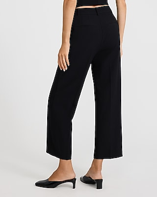 Editor High Waisted Ankle Trouser Studio Stretch Twill