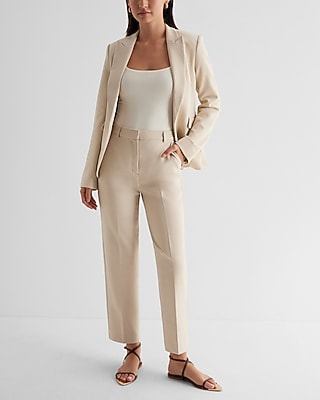 Editor Super High Waisted Straight Ankle Pant