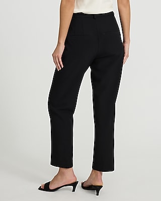 Editor Super High Waisted Straight Ankle Pant