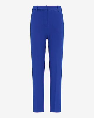 Editor Studio Stretch Twill Super High Waist Straight Ankle Pant