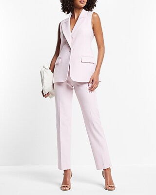 Editor Super High Waisted Straight Ankle Pant