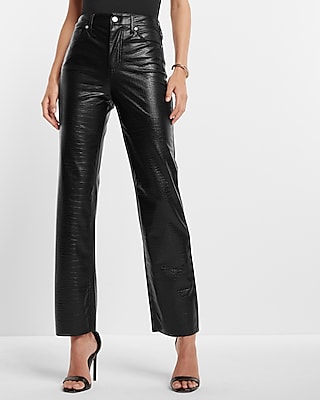 express black leather pants