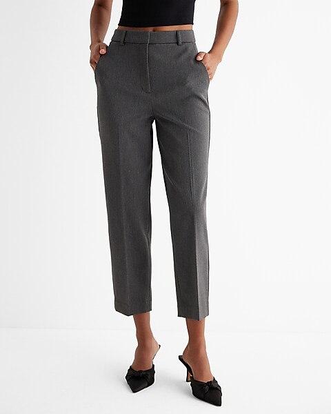 Express Editor High Waisted Skinny Pant Neutral Women's Long