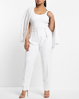 Stylist Super High Waisted Pleated Pant | Express