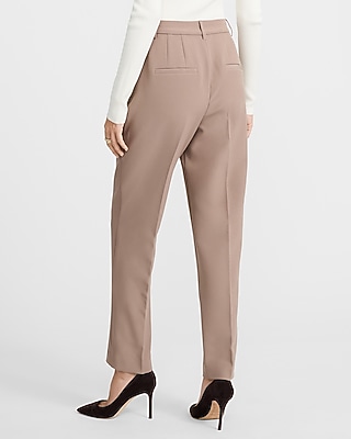 Editor Studio Stretch Twill Super High Waisted Straight Ankle Pant - image 2