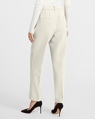 Editor Studio Stretch Twill Super High Waisted Straight Ankle Pant - image 2