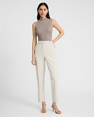 Editor Super High Waisted Straight Ankle Pant