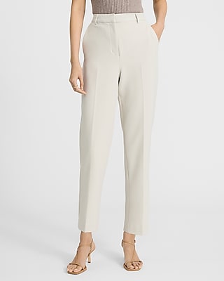 Editor Super High Waisted Straight Ankle Pant