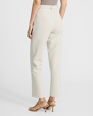 Editor Super High Waisted Straight Ankle Pant