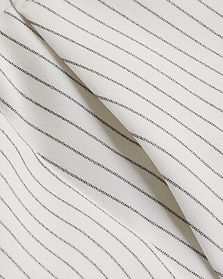 Editor Super High Waisted Pinstripe Straight Ankle Pant