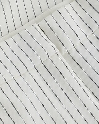 Editor Super High Waisted Pinstripe Straight Ankle Pant