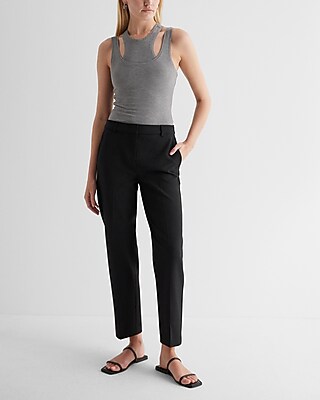 Editor Studio Stretch Twill Mid Rise Straight Ankle Pant - image 4