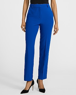 Editor Signature Stretch Super High Waisted Straight Ankle Pant | Express