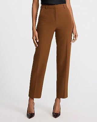 Editor Super High Waisted Straight Ankle Pant in Signature Stretch