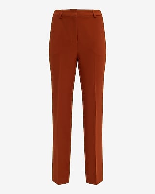 Editor Signature Stretch Super High Waisted Straight Ankle Pant