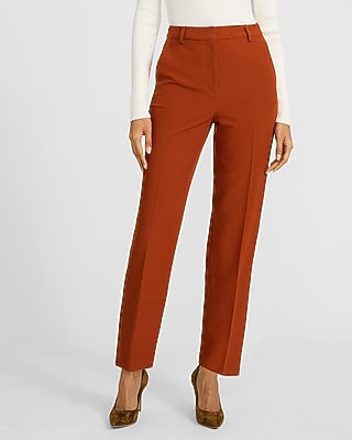 Editor Signature Stretch Super High Waisted Straight Ankle Pant