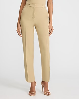 Editor Signature Stretch Super High Waisted Straight Ankle Pant