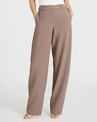Studio Stretch Twill Mid Rise Barrel Pant