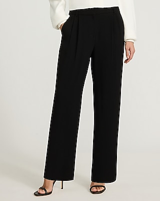 black ankle dress pants Freedom Flex Flare Dress Pants for Tall Women in Black 6 / Tall / Black main image 1