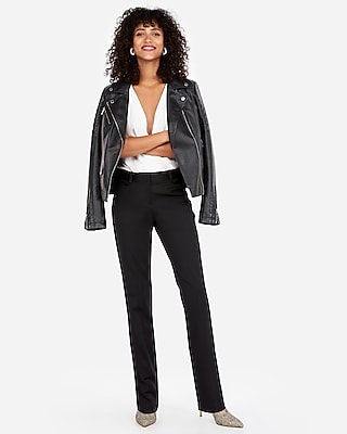 black pants women's outfit