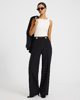 Editor Mid Rise Utility Trouser Studio Stretch Twill