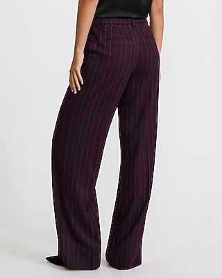 Editor Mid Rise Pinstripe Trouser