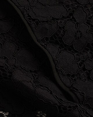 High Waisted Lace Trouser Pant