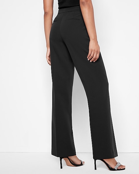 High Waisted Double Pleated Trouser