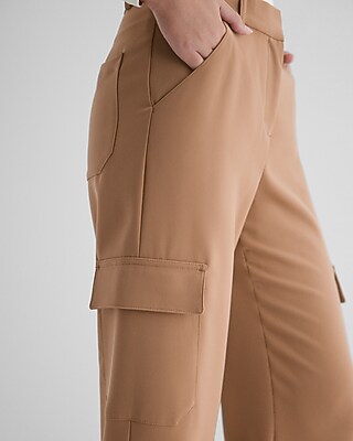 Super High Waisted Cargo Trouser Pant