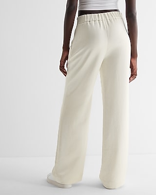 High Waisted Satin Pleated Trouser Pant