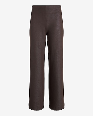 Columnist High Waisted Shine Trouser Pant