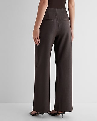 Columnist High Waisted Shine Trouser Pant