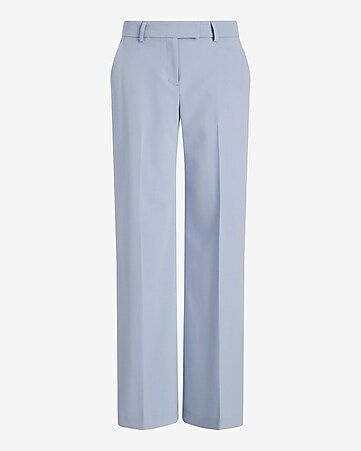 Slim Trouser Ankle Pants - Light Blue Heather Blue | NYDJ