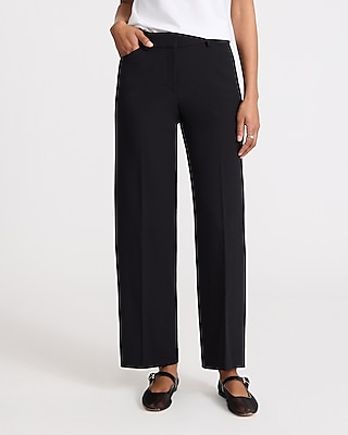 Editor Mid Rise Straight Ankle Pant