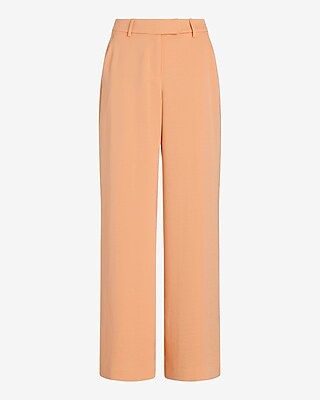 Editor Mid Rise Satin Trouser Pant | Express