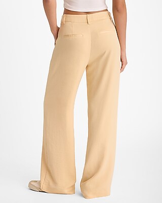 Editor Mid Rise Satin Trouser Pant - image 2