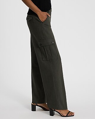 Editor Mid Rise Cargo Trouser Pant